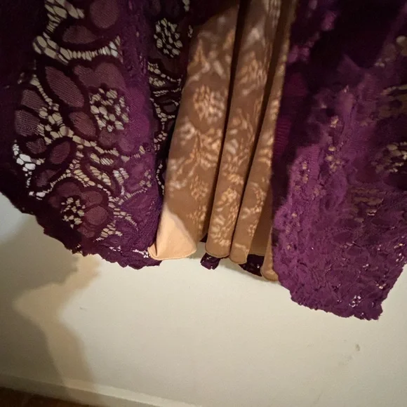 City Studio Purple Lace Dress - Picture 4 of 6